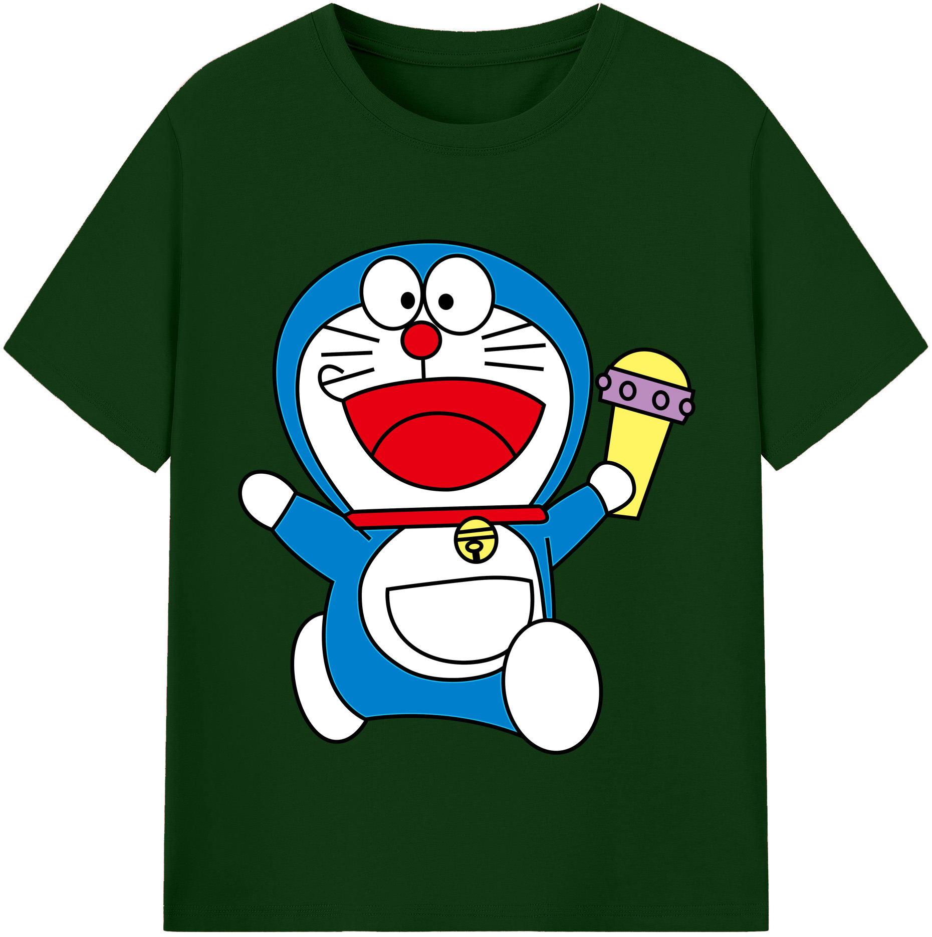 （画像用） ドラえもん Doraemon 綿100％半袖Tシャツ（フロントプリント）